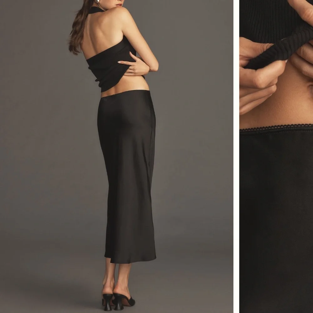 Reformation layla silk skirt - Picture 3 of 4